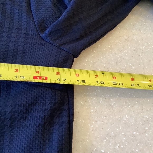 Banana Republic Blue and Black Plaid Dress Size Small 3/4 Bell Sleeves - Picture 6 of 12